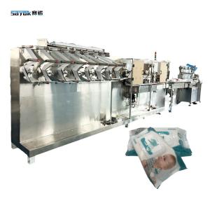 Quality High Speed Operation 30-120 PCS Baby Wet Wipes Packing Machine For Hygienic Packaging wholesale