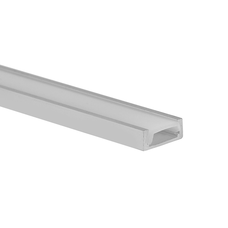 H7.5mm LED Strip Aluminium Profile PC Frosted ROHS Extrusion Process