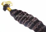 Cheap 22" CURLY Hair Extensions for Sale, 55 CM Black Curly Remy Human Hair Weft