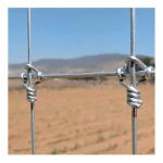 Galvanized 5-8 ft Fixed Knot Deer Cattle Fence for Farm Field Protection Square