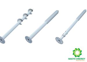 Quality Durable Customized Design Solar Ground Screws / Fence Post Ground Screw wholesale