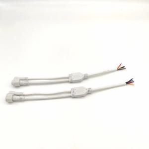 Quality One to Three Waterproof Y Connector IP68 2 Core Cable Connector wholesale