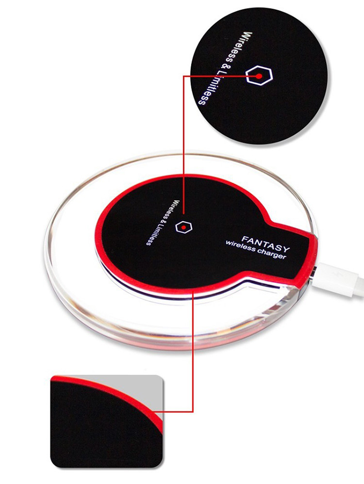 Qi fast fantasy mobile wireless charger for android / fast charge wireless charging pad