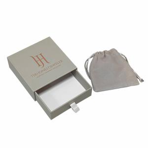 Quality Recyclable Small Sliding Jewelry Box Varnishing Sliding Drawer Gift Boxes wholesale