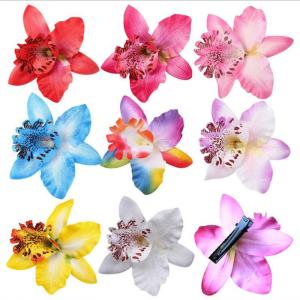 Quality Various Fashion Colorful Flower Hair Clips wholesale