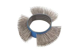 Quality Monti 23mm Straight Carbon Steel Bristle Laster Belts for Removes Corrosion wholesale