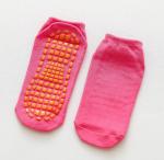 Safety Kids Trampoline Socks Anti-Skid Non Slip Grips Socks With Rubber Design