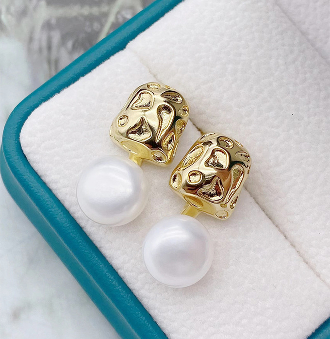 Natural Pearl Necklaces Fashion Women's Earrings Fine Simple Pearl Small Earrings For Women Party Jewelry Gifts