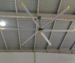 7.3m 50RPM Aluminum Blade Ceiling Fan For Workshop Ventilaition