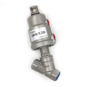Quality Air Operated Angle Seat Valve SS304 SS316 For Gas Industry wholesale