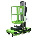 Mobile Single Mast Electric Vertical Lift 10m Platform Height 130kg Load