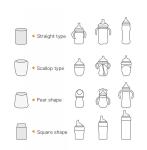 Graphene Electric Heater Appliances Baby Bottle Warmer Bag 65 Degree For Milk