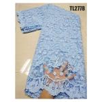 Latest top quality tulle lace fabric dress for wedding /party