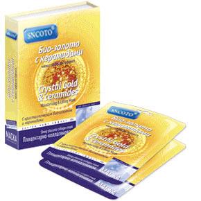 Quality Collagen Mating Mask based on biologically active crystal gold wholesale