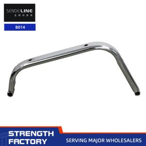 Quality Durable Iron Office Chair Armrest Replacement Diameter 230mm Electroplate Color wholesale