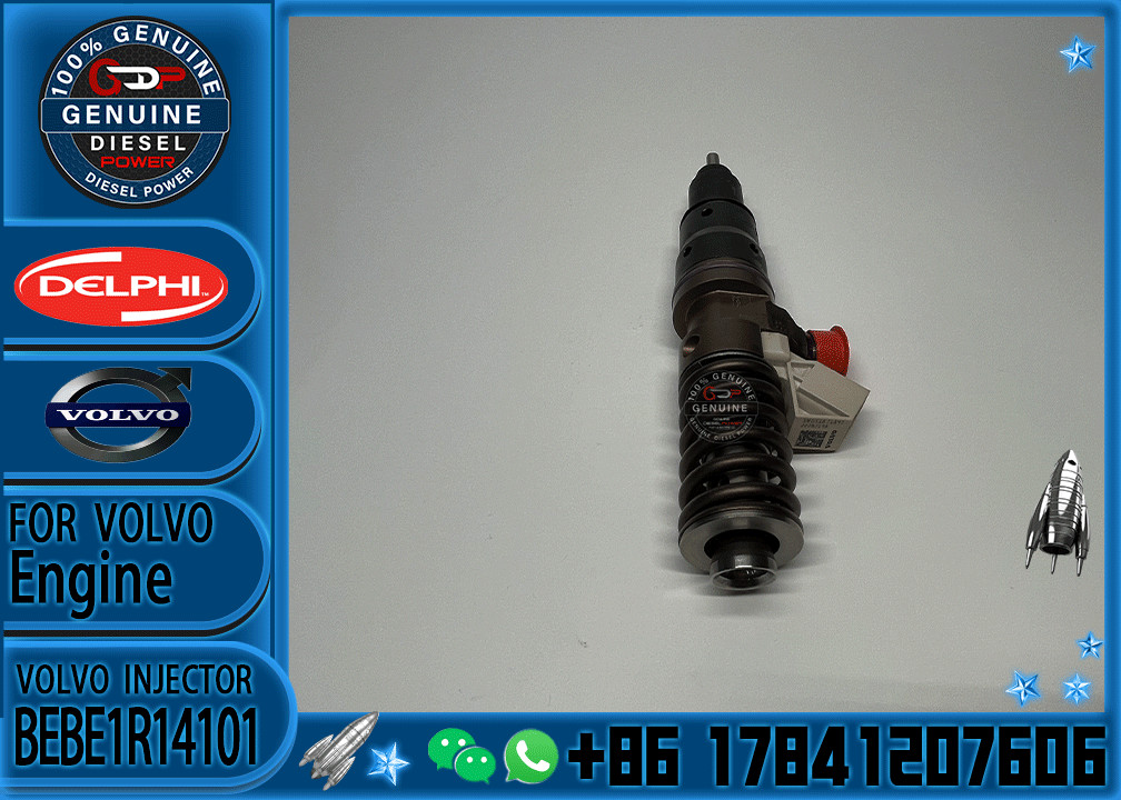 High Quality Diesel Fuel Injector BEBE1R14101 33800-84300 BEBJ1F05002 22282202 1112010-E9500 for volvo F2E/BEBJ