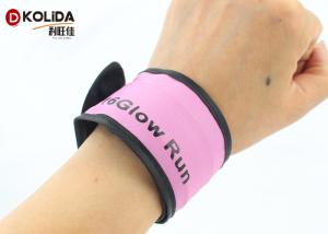 Quality Colorful Glowing Flashing Light Armband Sport Running Safety LED Light Bracelet wholesale