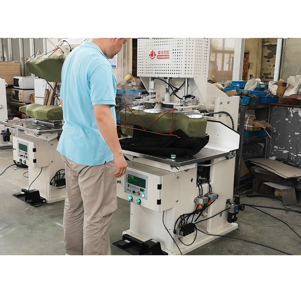 Duffel Coat Pressing Machine Left Front Vertical Lapel Press