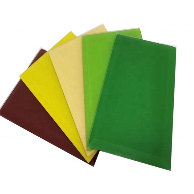 Customized Color Decorative Lacquered Glass for Wardrobe Cabinet Wall Office
