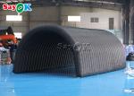 Inflatable Lawn Tent Black 210D Oxford Cloth Inflatable Tunnel Tent For