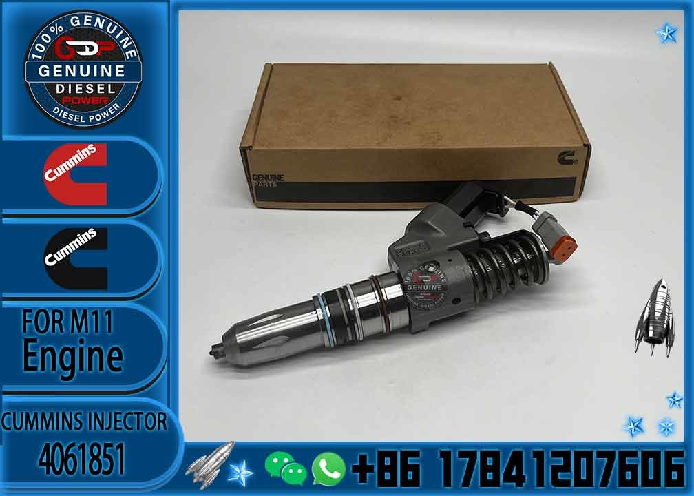 QSM11 ISM11 Diesel Engine Parts Fuel Injector 4061851 4026222 3411754 3083849 3411756
