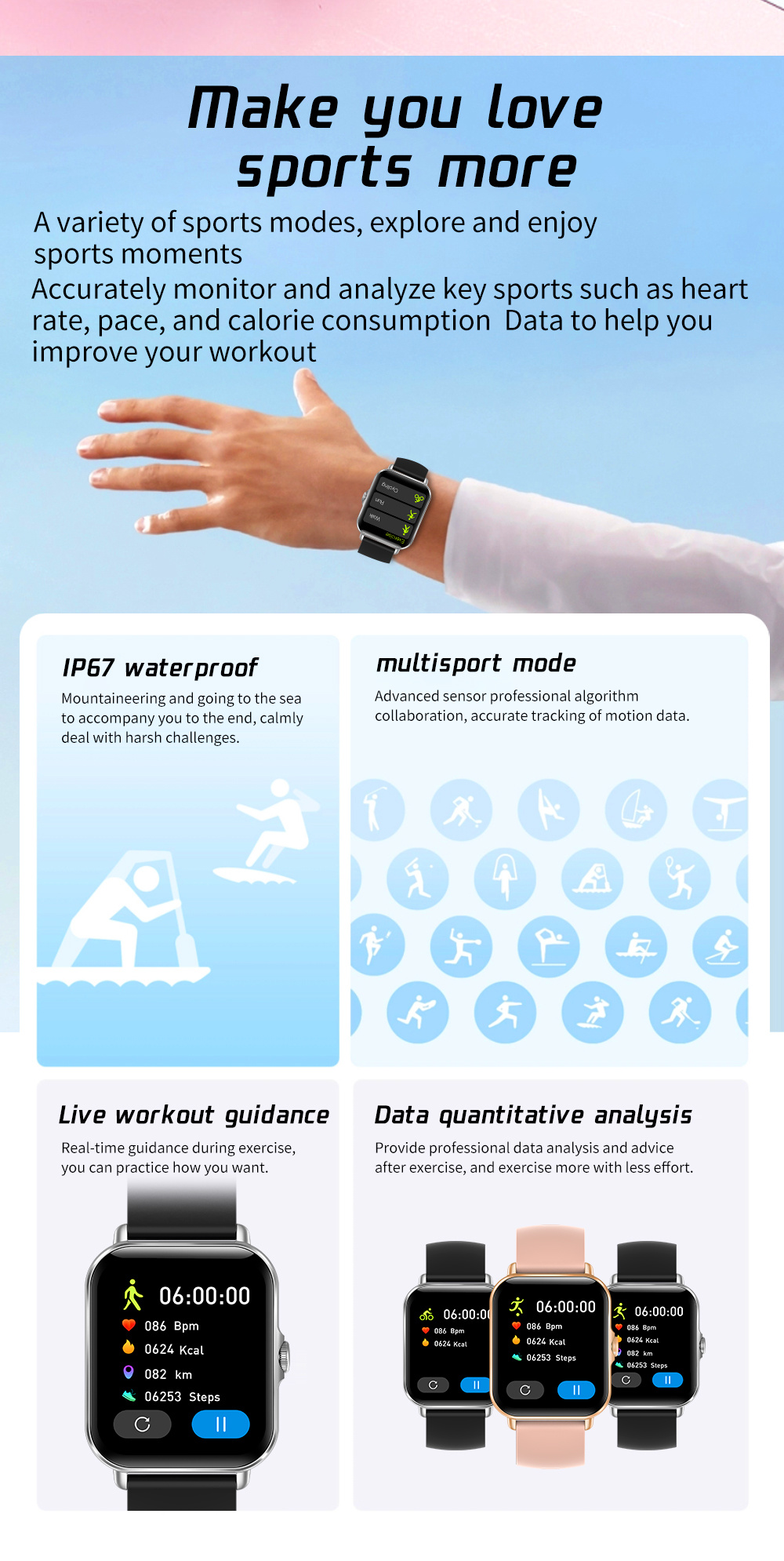 Global X Iaomi a Mazfit Gtz 3 Smart Watch 1.75′ ′ Amoled Display Amazfit Gts 3 Gts3 Gts-3 Zepp OS Smart Watch Alexa