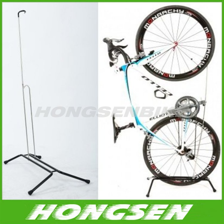 Bike parts accessories of floor or vertical bicycle rack storage shelf