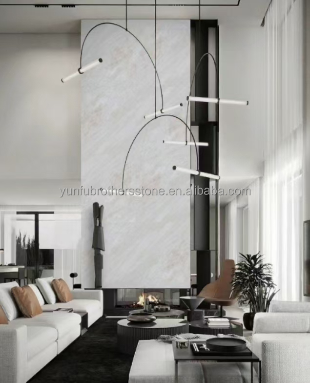 Rose Rainbow Luxury Stone Tray in Soft Pink for Modern Villa and Hotel Decoration