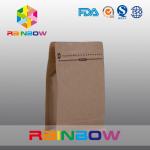 Customized Natural Brown Paper Bags For Beef Jerky Packaging