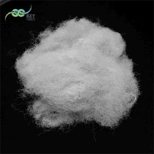 Quality 70D Recycled Non Siliconized Hollow Conjugated Polyester Fiber 72mm Gray wholesale
