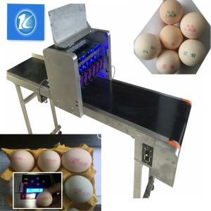 Quality High Speed Egg Date Stamp Machine , Industrial Continuous Inkjet Printers wholesale