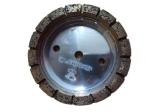 8*8mm Working Layer Size Diamond Polishing Wheel For Glass Grinding