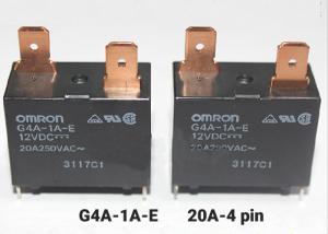 Quality Omron Power Relay G4A-1A-E-5VDC/ 12VDC/ 24VDC - 20A (4 Pin) wholesale