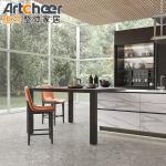 Stainless Steel Italian Kitchen Cabinet With White Color Modular Size