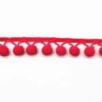 Hats 100% Polyester 50mm Jumbo Pom Pom Trim