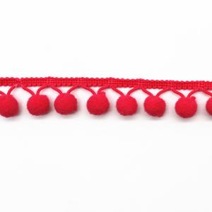 Quality Hats 100% Polyester 50mm Jumbo Pom Pom Trim wholesale