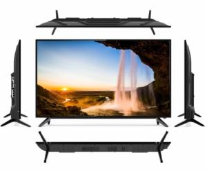 Quality Customizable 75 Inch Google TV Tempered Glass UHD Smart TV Support HD wholesale