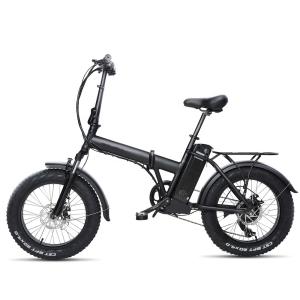 Quality 48v Folding Electric Bike Lightweight 27kg Net Weight With 14in Fat Tyre wholesale