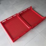 690*605*150mm cheap food grade plastic bakery crate