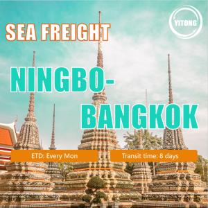 Quality Fast Shipping Agent Sea Freight Shipping Rates Forwarder China To Bangkok wholesale