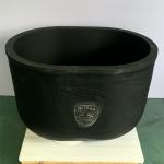 15.5kg Capacity Cylindrical Crucible Excellent Chemical Resistance 1650.C Max