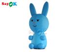 3m Inflatable Cartoon Characters Jumbo Blow Up Blue Bunny
