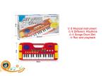 Blue 32 Keys Electric Keyboard Children's Play Toys Piano Instrument 37