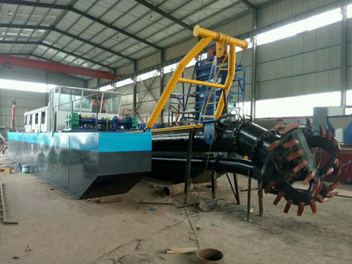 The Daily Output of This 8 Inch Model Dredging Vessel is 1000 Cubic Meters