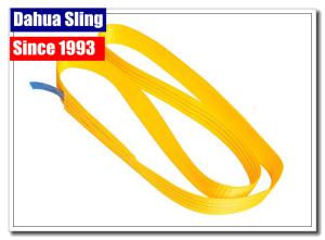 Quality Eye And Eye 2 Ton Lifting Straps , Engine Lifting Straps 3000KG Working Load wholesale