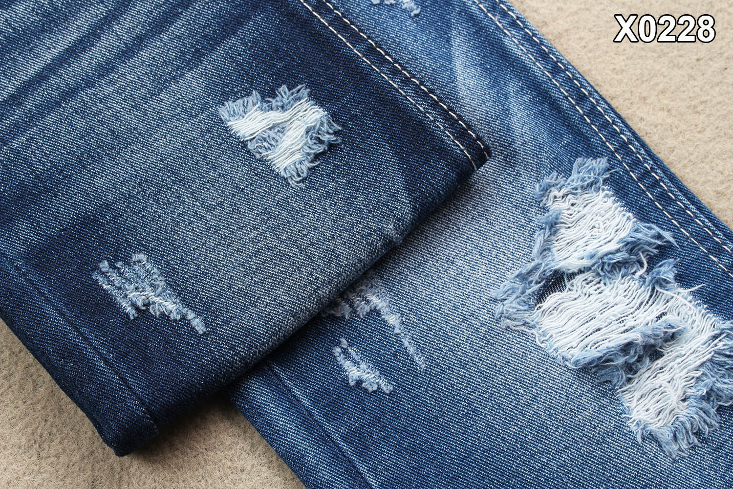 11.3 Once 100 Cotton Denim Fabric 180cm Super Width 10OE x 7OE