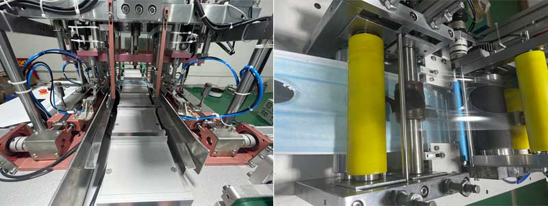 One To One Lip Language Mask Machine 20kw Lip Reading Face Mask Line