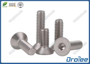 A4/316 Stainless Steel #4-40 x 1 Flat Head Socket Cap Machine Screw Allen Bolt
