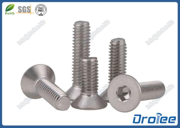 Cheap A4/316 Stainless Steel #4-40 x 1" Flat Head Socket Cap Machine Screw Allen Bolt for sale