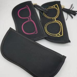 Quality Canvas Mutispandex Soft Sunglasses Case Eyewear Neoprene eye glass cases wholesale